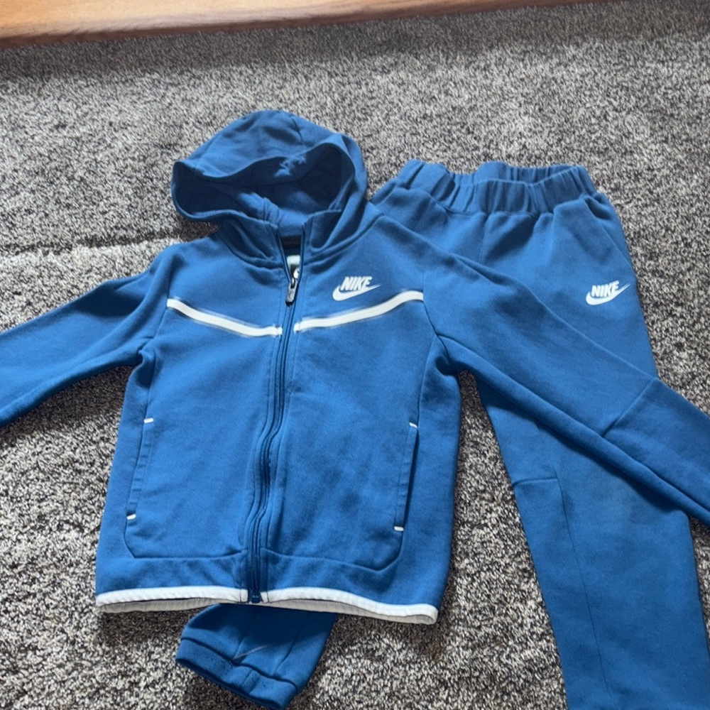 Nike Blue Tracksuit Set